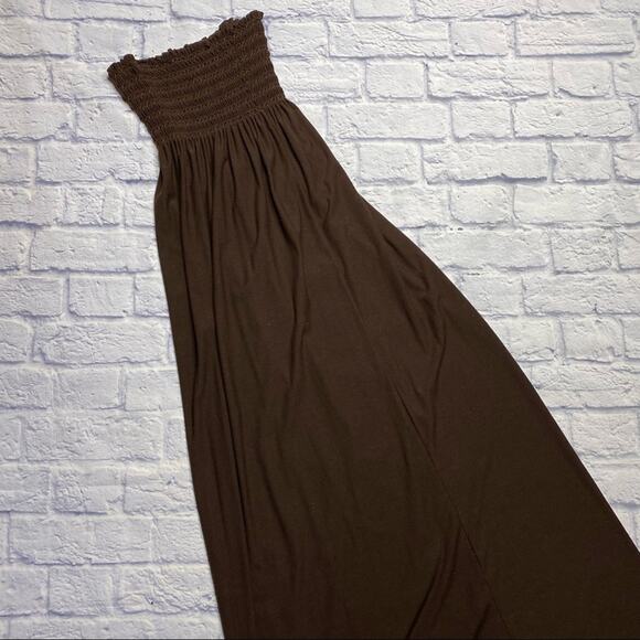La Palapa Maxi Dress in Brown - Picture 5 of 5